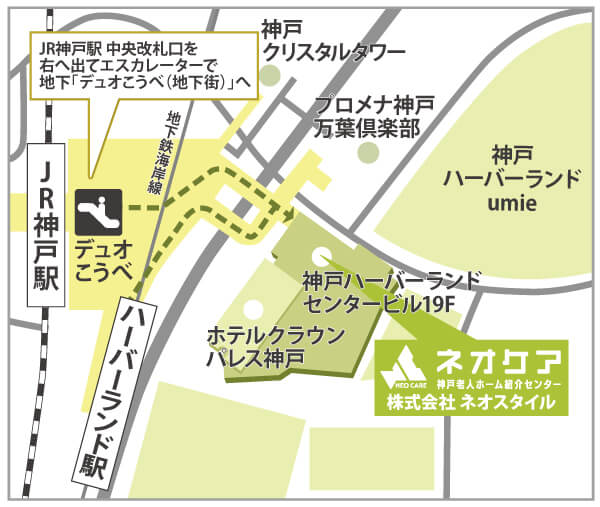 株式会社ネオスタイル アクセスマップ